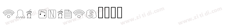 abc social字体转换